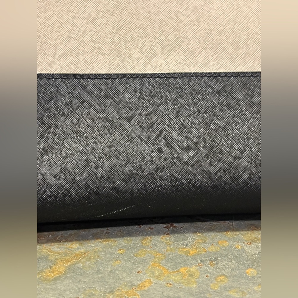 Kate Spade Cove Street Colorblock Airel Tote in the colorway Pumice/Black - Picture 14 of 16